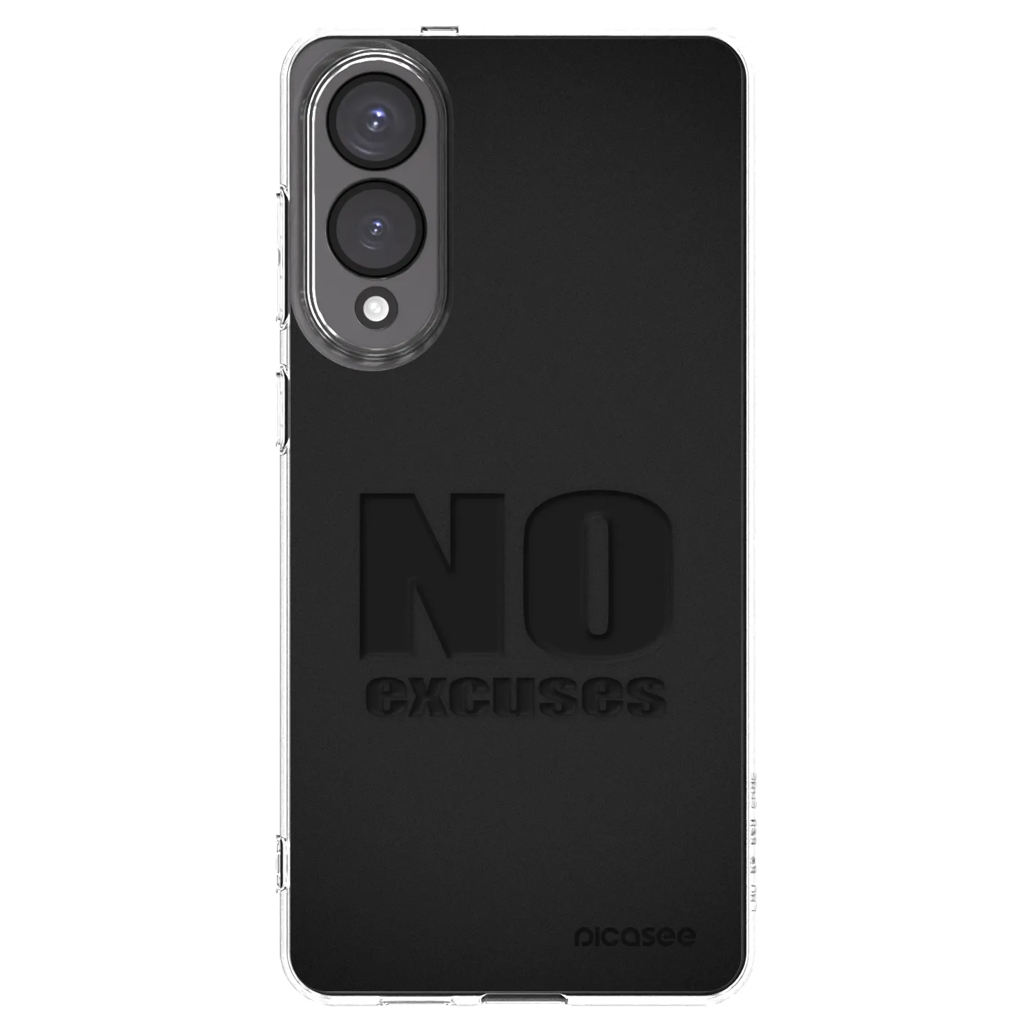 Picasee silikonska prozirna maskica za Samsung Galaxy S25 Edge 5G - No Excuses