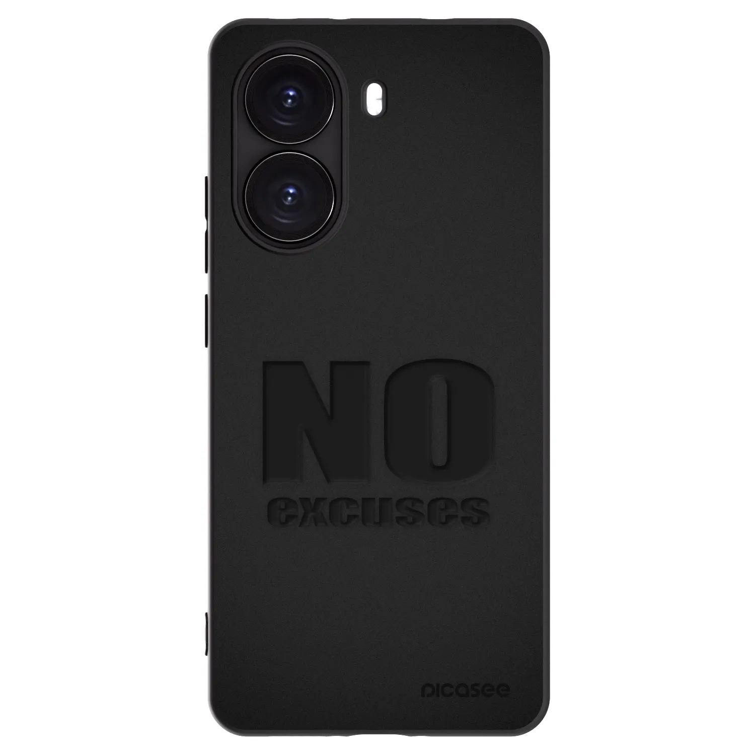 Picasee crna silikonska maskica za Xiaomi Poco X7 Pro 5G - No Excuses