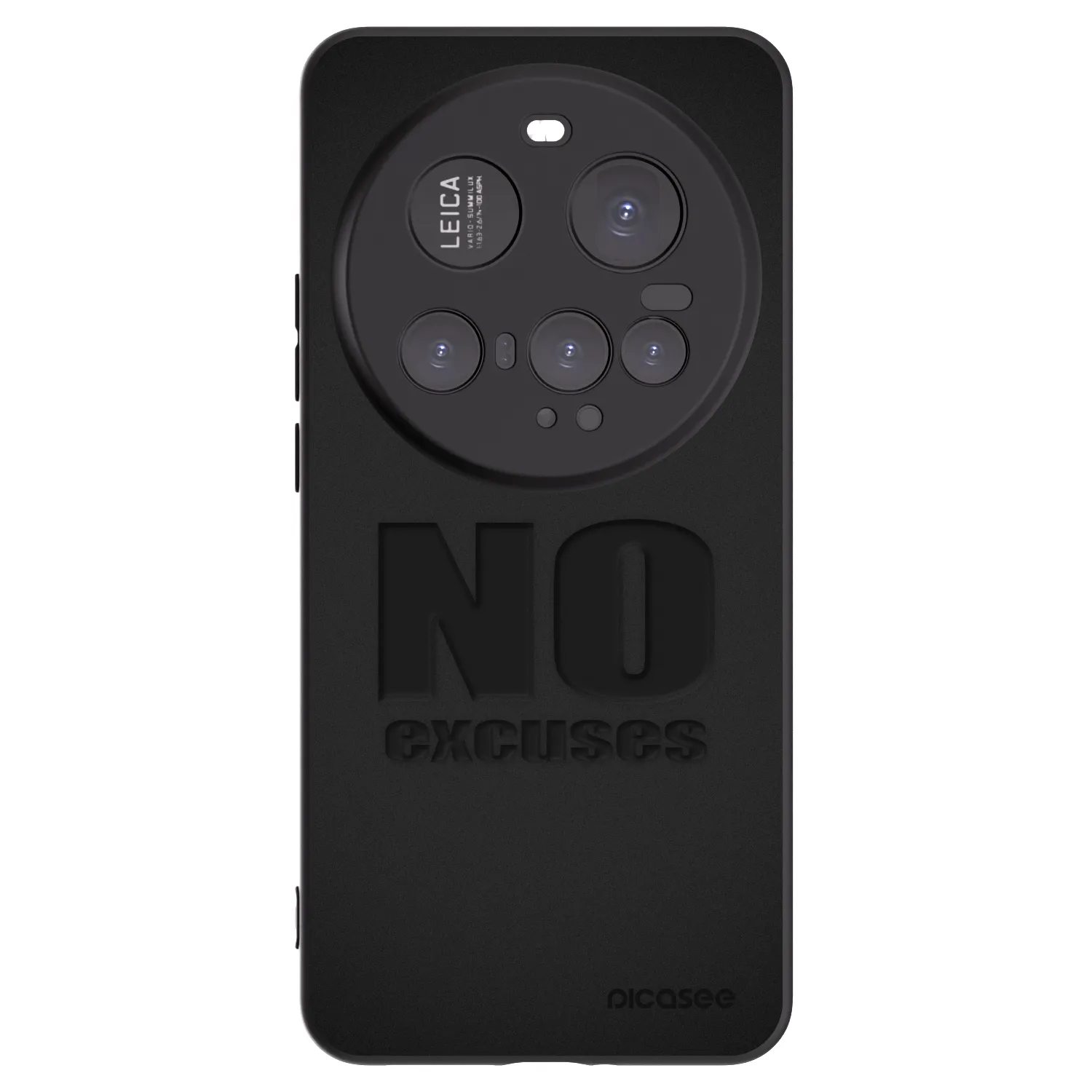 Picasee crna silikonska maskica za Xiaomi 15 Ultra - No Excuses