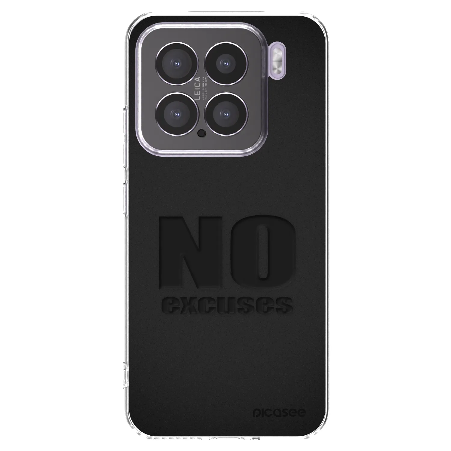 Picasee silikonska prozirna maskica za Xiaomi 15 - No Excuses