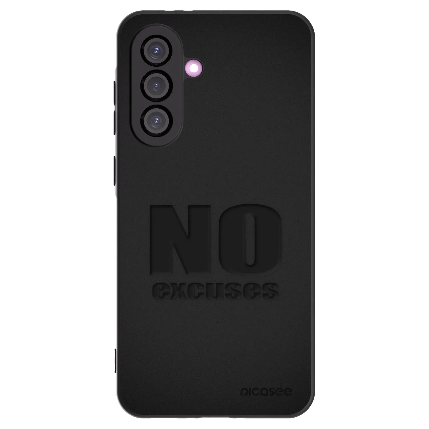 Picasee crna silikonska maskica za Samsung Galaxy A56 5G A566B - No Excuses