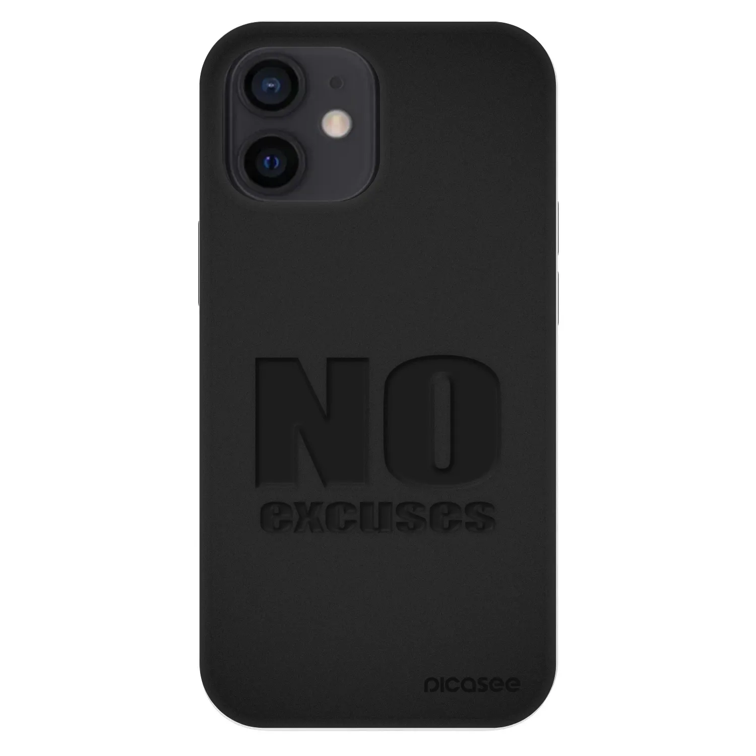 Picasee Fashion Case za Apple iPhone 12 mini - No Excuses