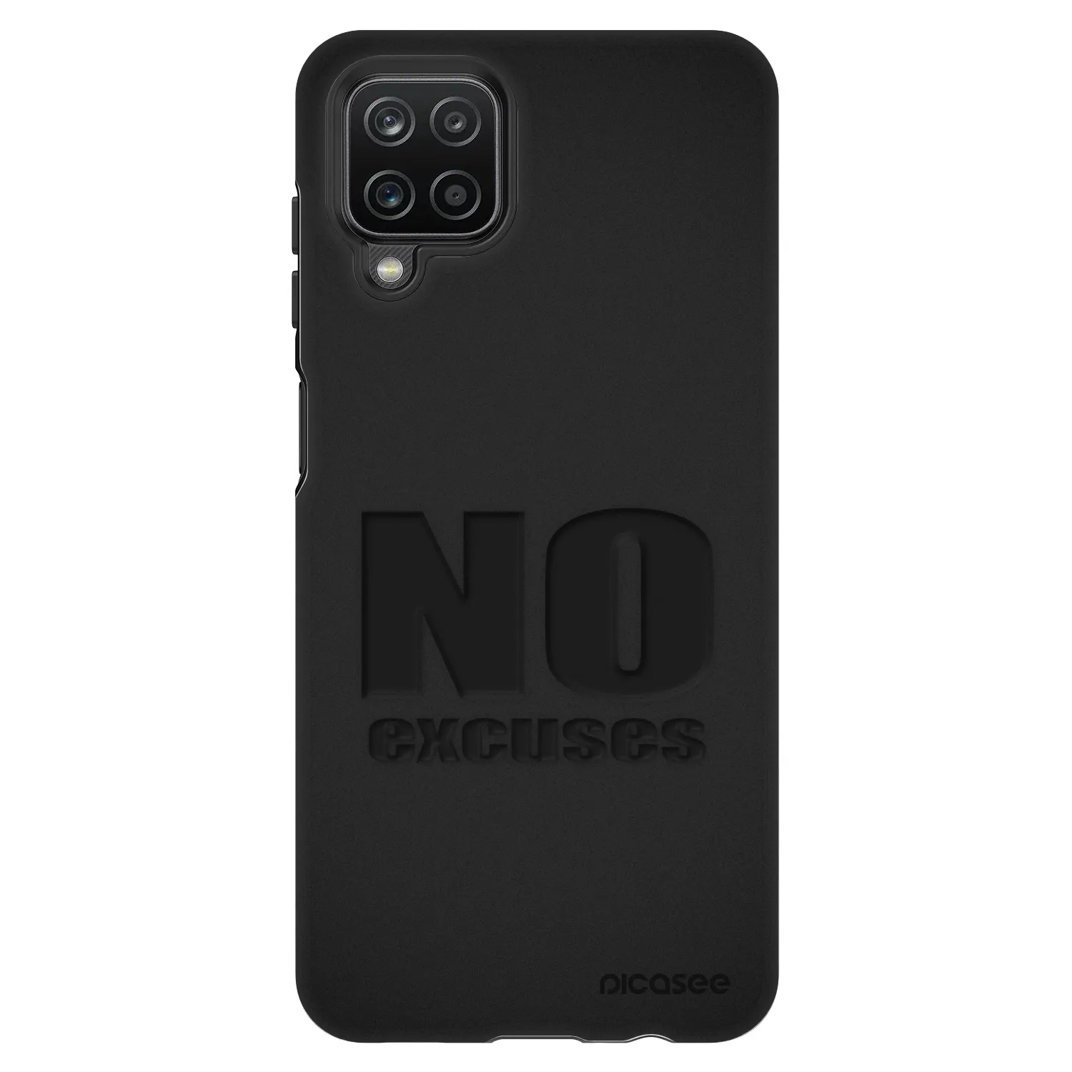 Picasee Fashion Case za Samsung Galaxy A12 A125F - No Excuses