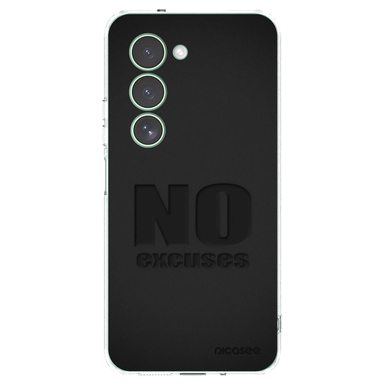 Picasee silikonska prozirna maskica za Xiaomi Redmi 15 5G - No Excuses