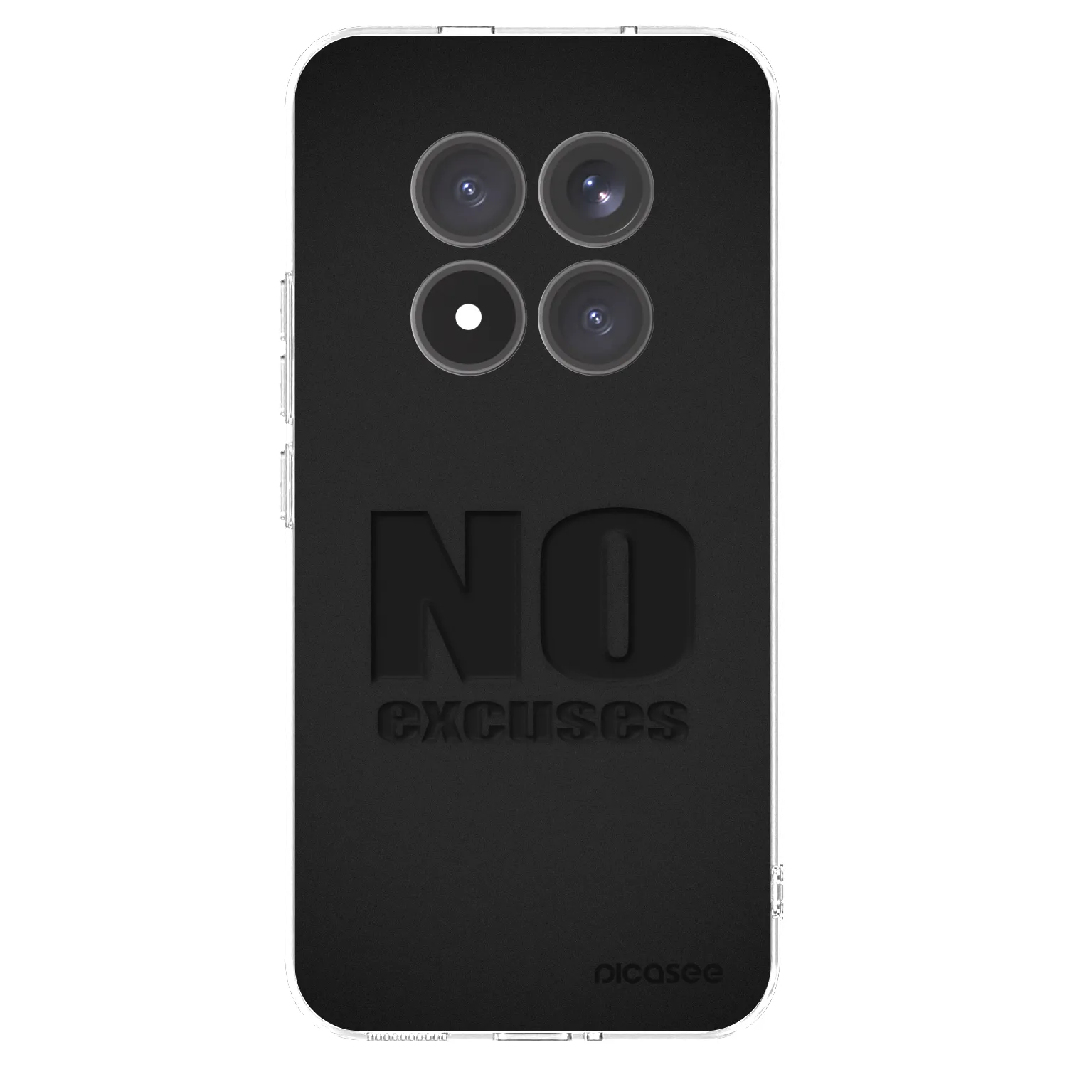 Picasee silikonska prozirna maskica za Xiaomi Redmi Note 15 Pro+ - No Excuses