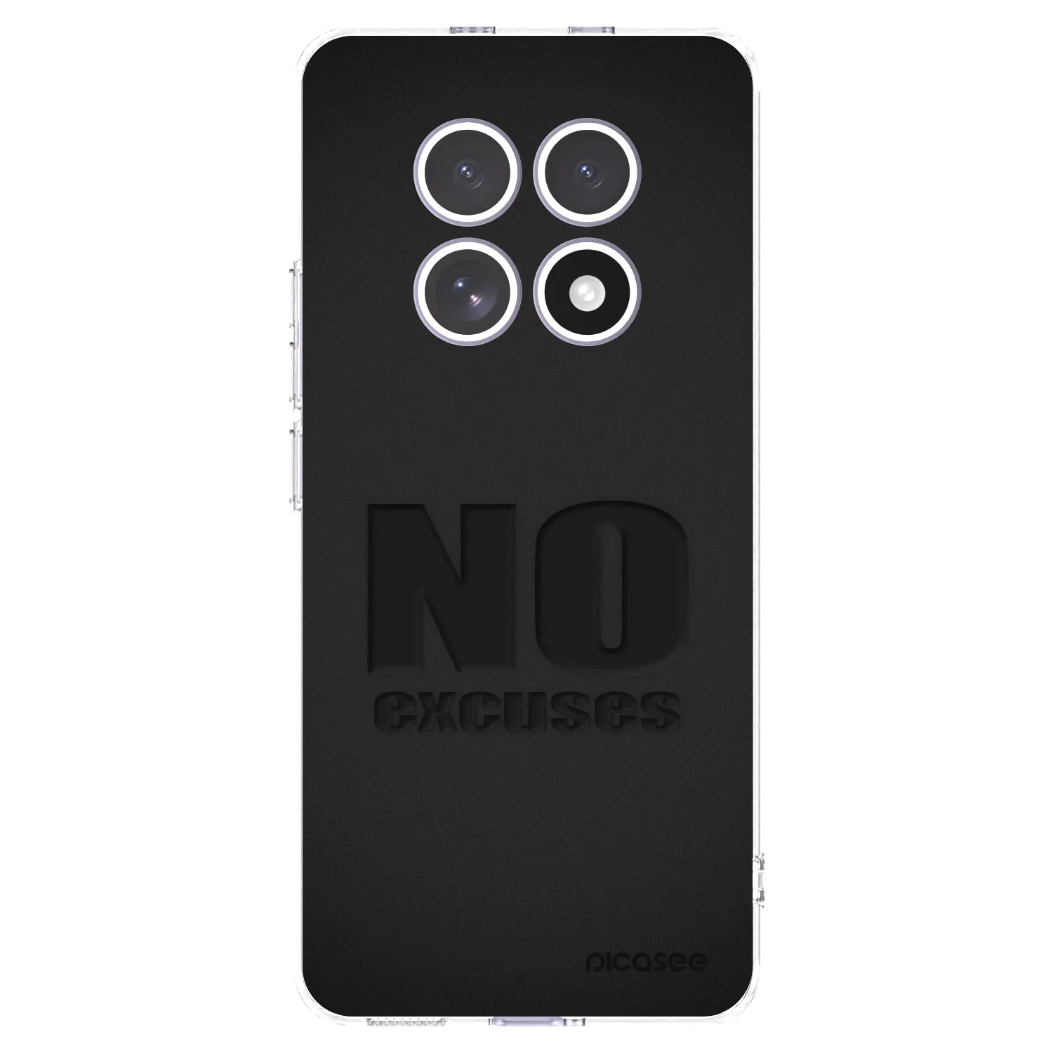 Picasee silikonska prozirna maskica za Xiaomi Redmi Note 15 4G - No Excuses