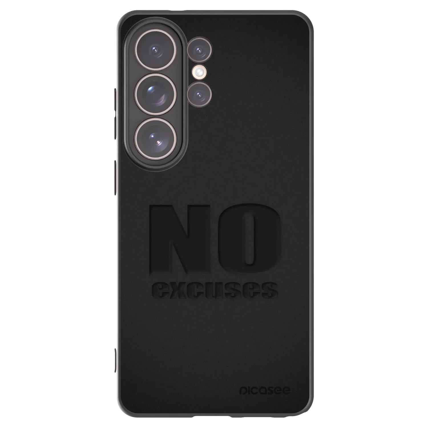 Picasee crna silikonska maskica za Samsung Galaxy S26 Ultra - No Excuses