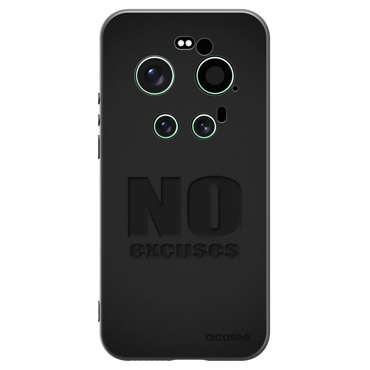 Picasee crna silikonska maskica za Xiaomi 17 Ultra - No Excuses