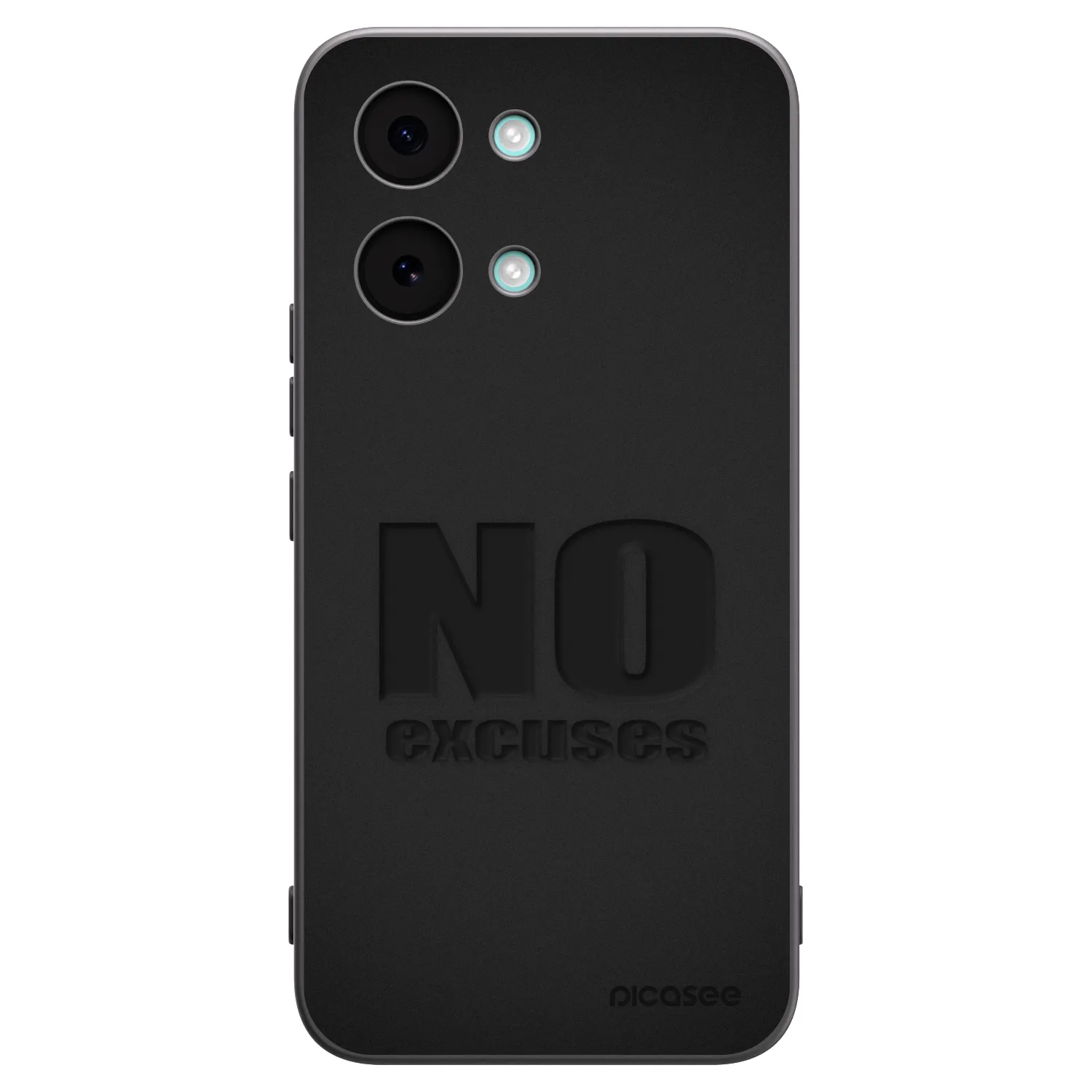 Picasee crna silikonska maskica za Xiaomi Poco X8 Pro Max - No Excuses