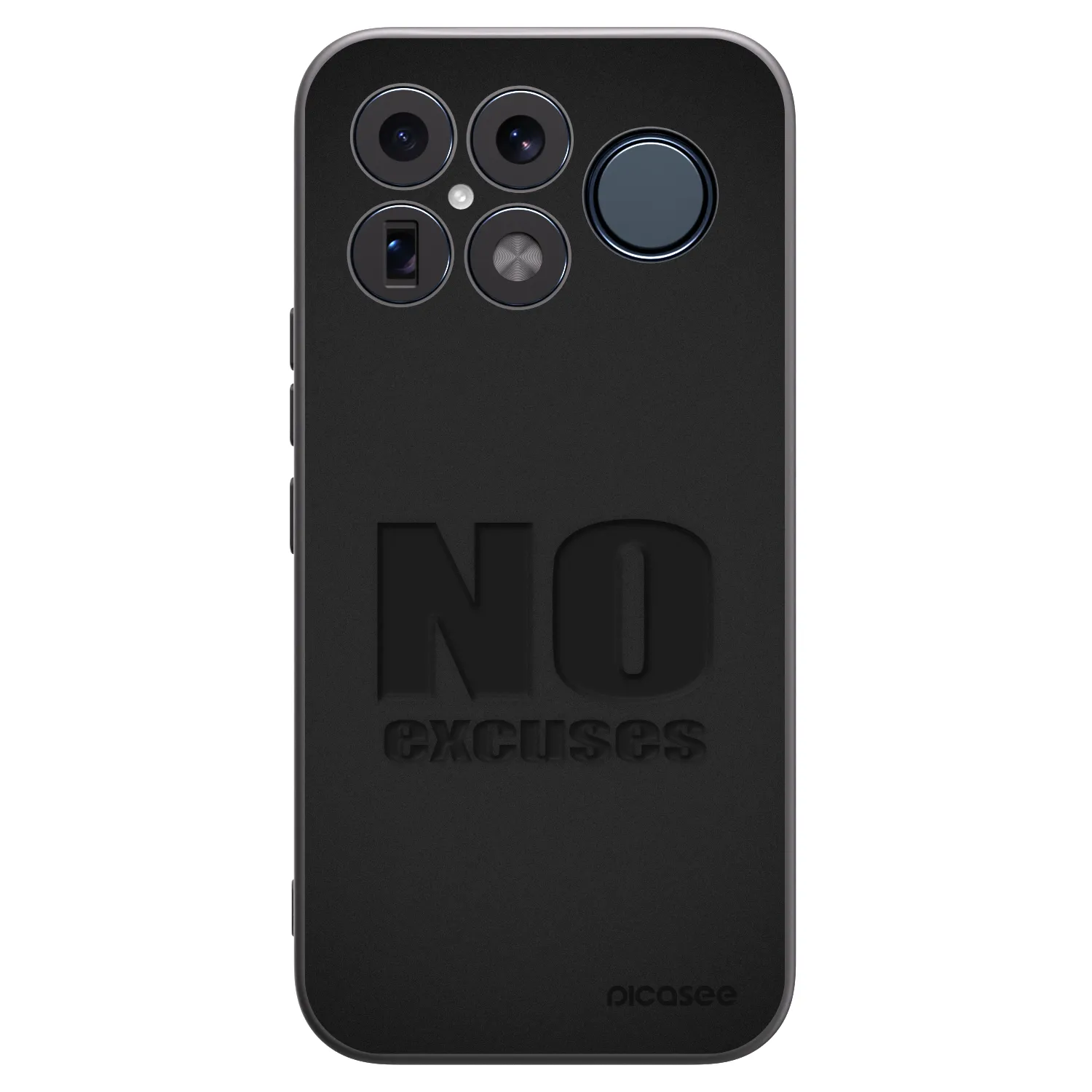 Picasee crna silikonska maskica za Xiaomi Poco F8 Ultra - No Excuses