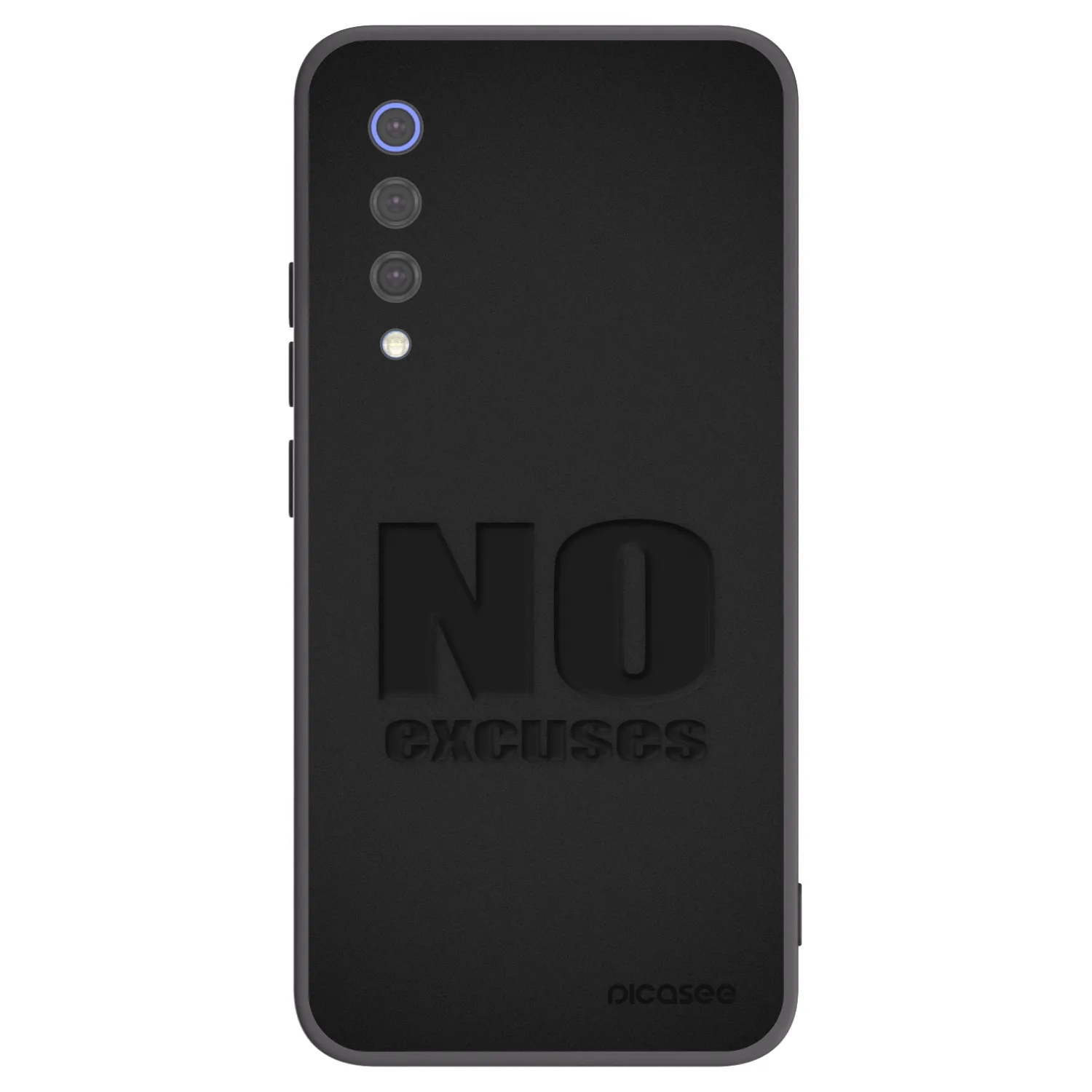 Picasee crna silikonska maskica za Xiaomi Mi 9 SE - No Excuses