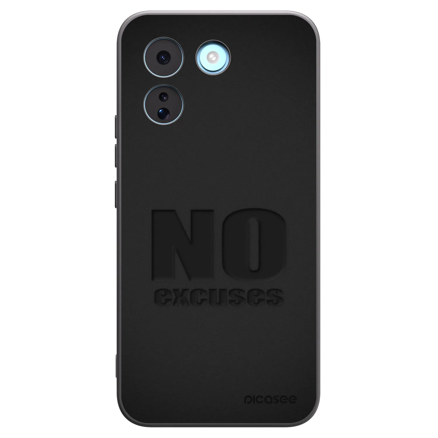 Picasee crna silikonska maskica za Xiaomi Redmi Note 17 Pro MAX 5G - No Excuses