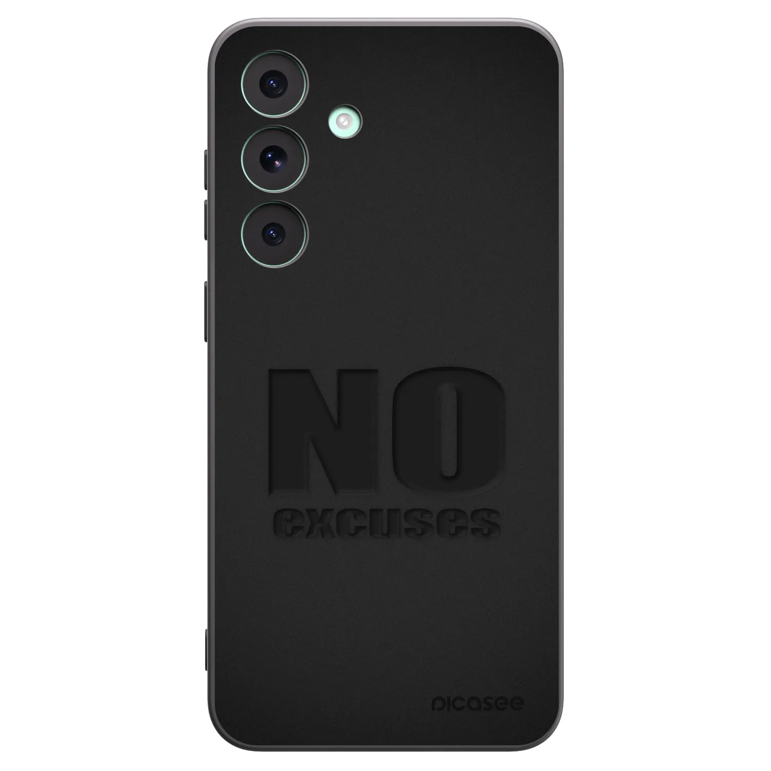 Picasee crna silikonska maskica za Samsung Galaxy S26 FE - No Excuses