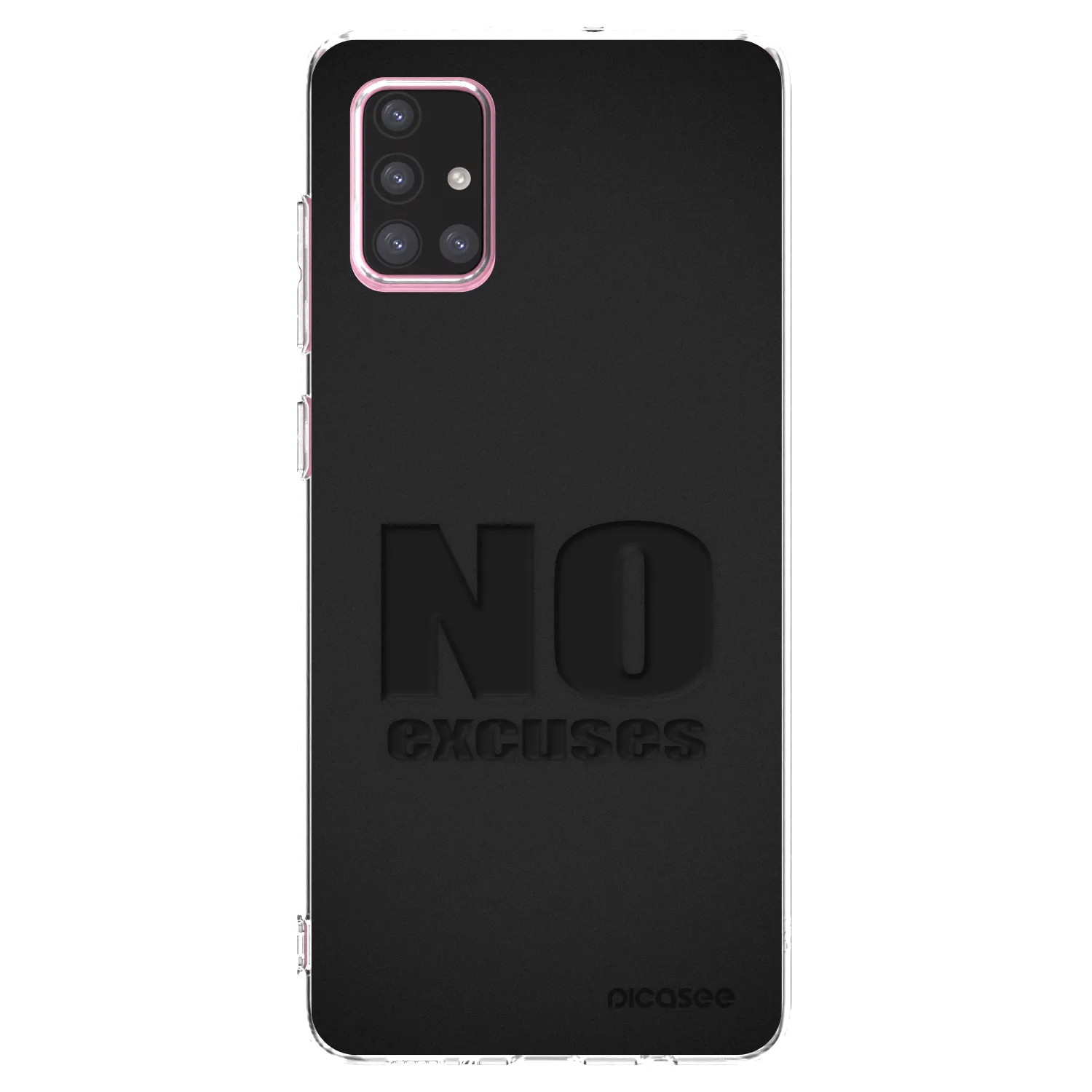 Picasee silikonska prozirna maskica za Samsung Galaxy A71 A715F - No Excuses