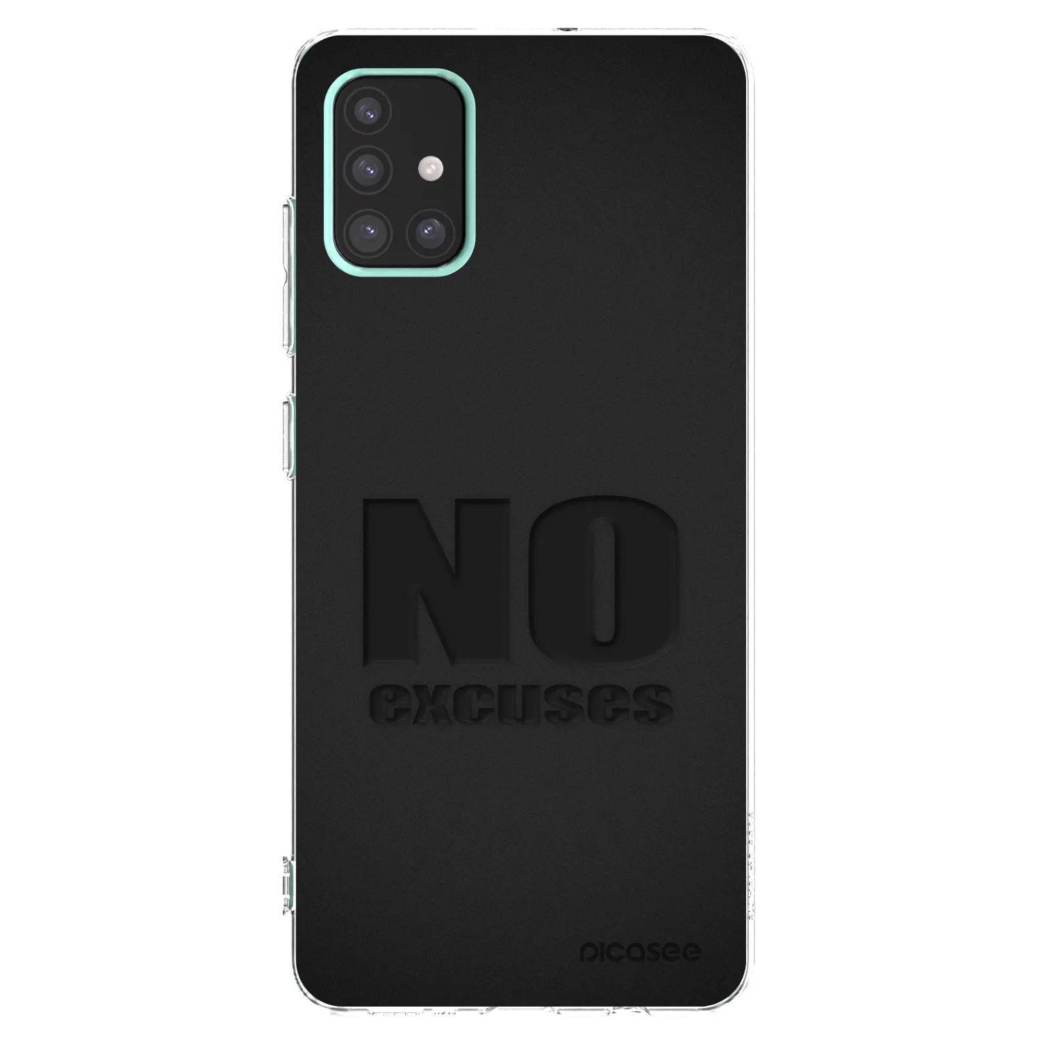 Picasee silikonska prozirna maskica za Samsung Galaxy A51 A515F - No Excuses