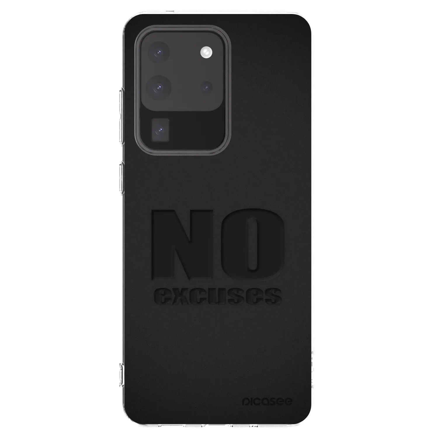 Picasee silikonska prozirna maskica za Samsung Galaxy S20 Ultra 5G G988F - No Excuses