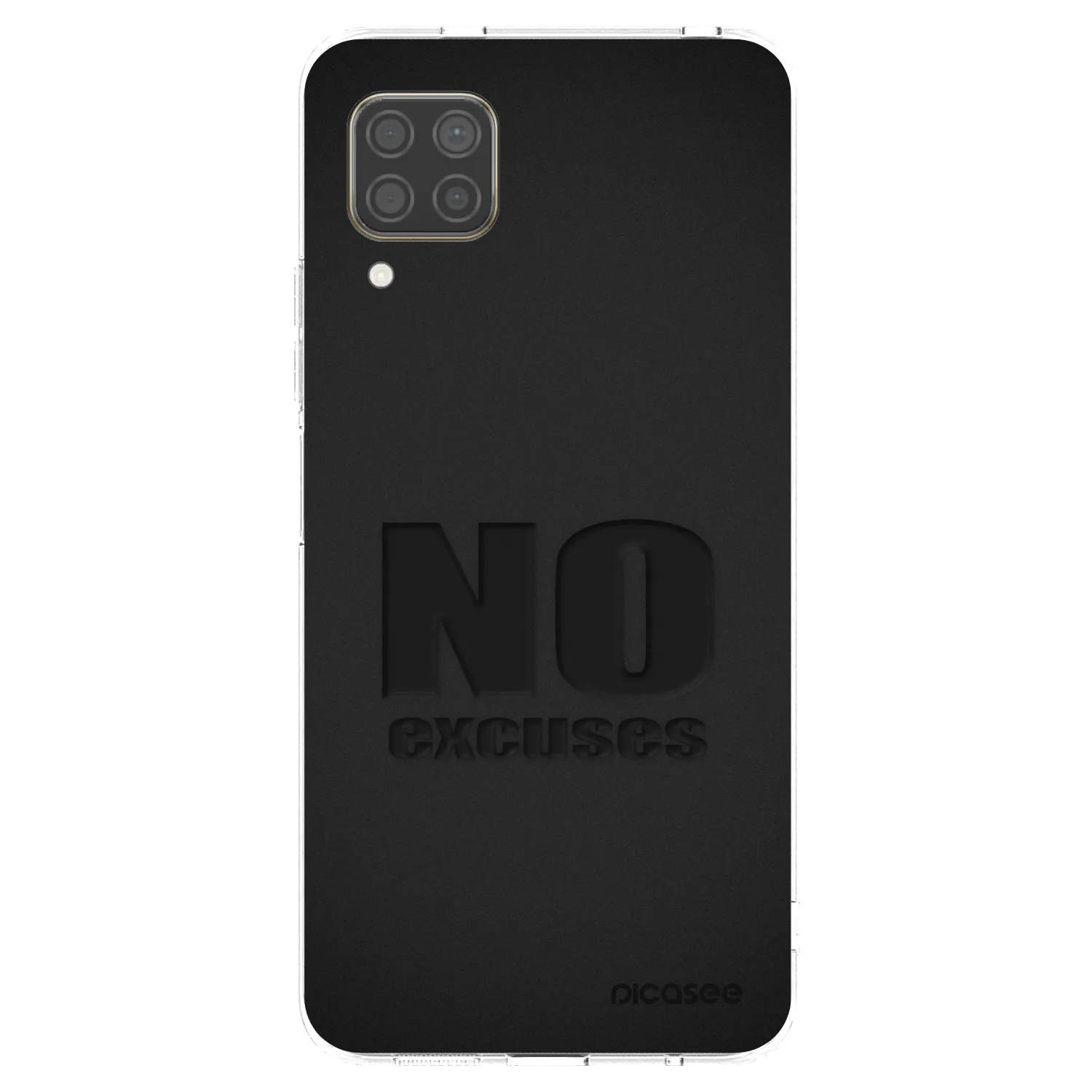 Picasee silikonska prozirna maskica za Huawei P40 Lite - No Excuses