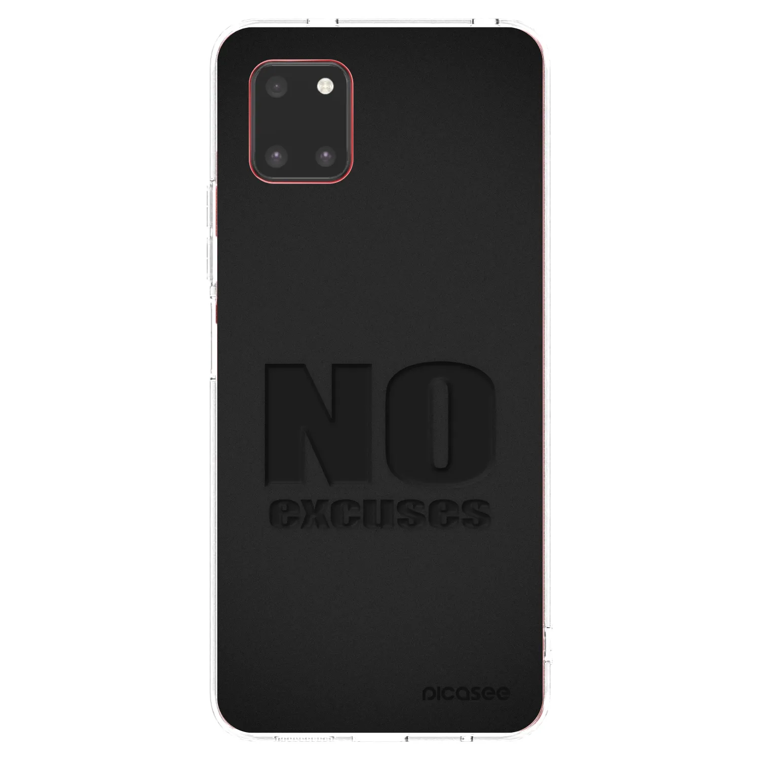 Picasee silikonska prozirna maskica za Samsung Galaxy Note 10 Lite N770F - No Excuses