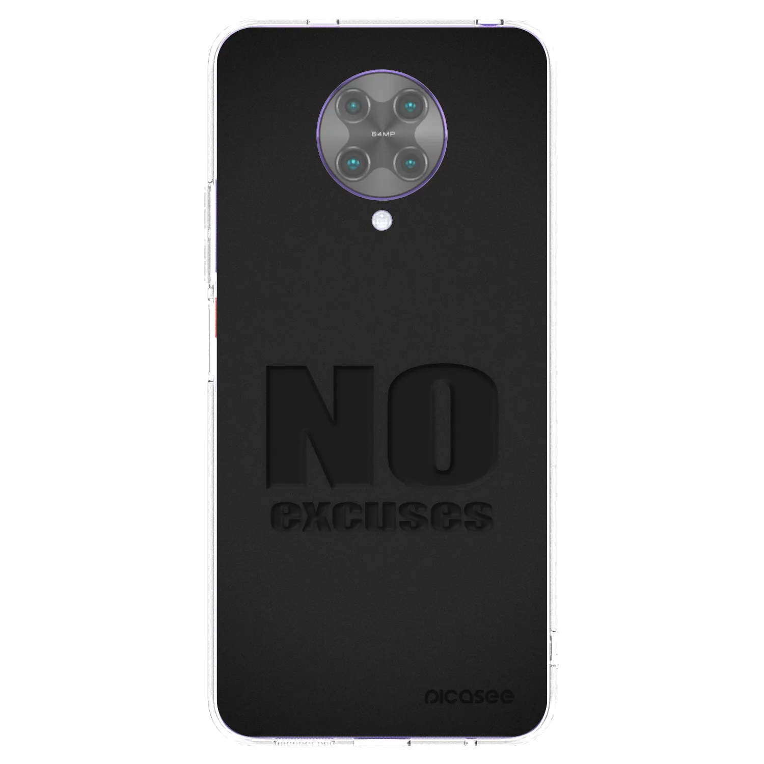 Picasee silikonska prozirna maskica za Xiaomi Poco F2 Pro - No Excuses