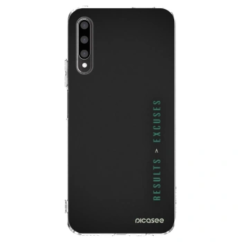 Picasee silikonska prozirna maskica za Honor 9X Pro - Results x Excuses