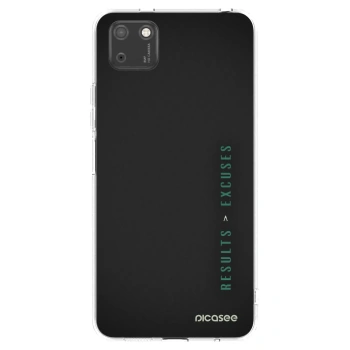 Picasee silikonska prozirna maskica za Huawei Y5P - Results x Excuses
