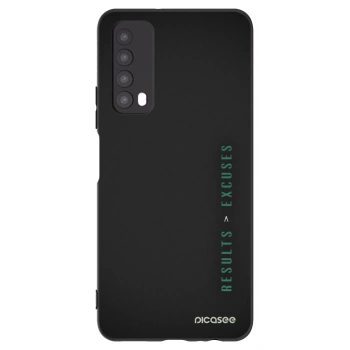 Picasee crna silikonska maskica za Huawei P Smart 2021 - Results x Excuses