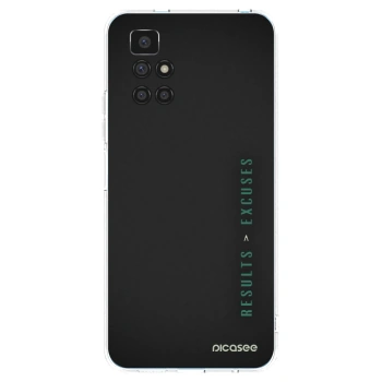 Picasee silikonska prozirna maskica za Xiaomi Redmi 10 - Results x Excuses