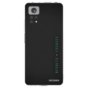 Picasee silikonska prozirna maskica za Xiaomi Redmi Note 11S 4G - Results x Excuses