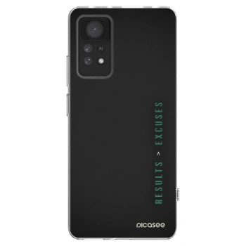 Picasee silikonska prozirna maskica za Xiaomi Redmi Note 11 Pro 5G - Results x Excuses