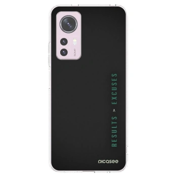 Picasee silikonska prozirna maskica za Xiaomi 12 - Results x Excuses