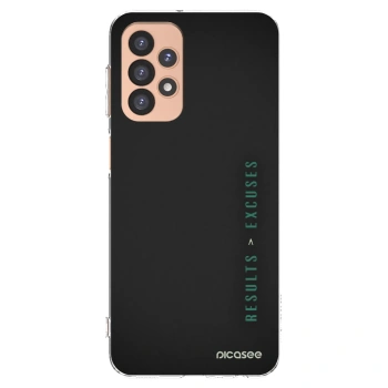 Picasee silikonska prozirna maskica za Samsung Galaxy A23 A236B 5G - Results x Excuses