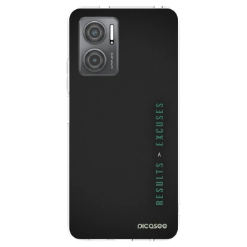 Picasee silikonska prozirna maskica za Xiaomi Redmi 10 5G - Results x Excuses