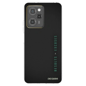 Picasee silikonska prozirna maskica za Xiaomi Poco X5 Pro - Results x Excuses