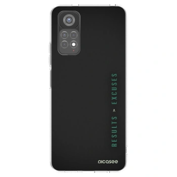Picasee silikonska prozirna maskica za Xiaomi Redmi Note 11S 5G - Results x Excuses