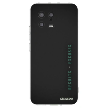 Picasee silikonska prozirna maskica za Xiaomi 13 - Results x Excuses