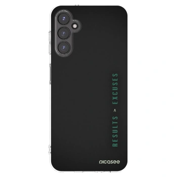 Picasee silikonska prozirna maskica za Samsung Galaxy A14 4G A145R - Results x Excuses