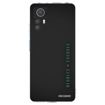 Picasee silikonska prozirna maskica za Xiaomi Redmi Note 12S - Results x Excuses