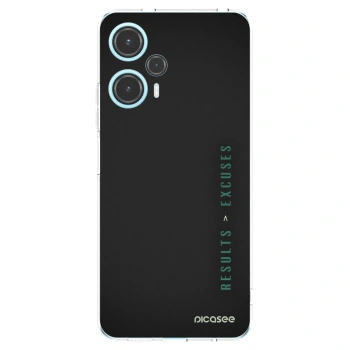 Picasee silikonska prozirna maskica za Xiaomi Poco F5 - Results x Excuses