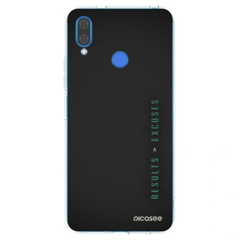 Picasee silikonska prozirna maskica za Huawei Nova 3 - Results x Excuses