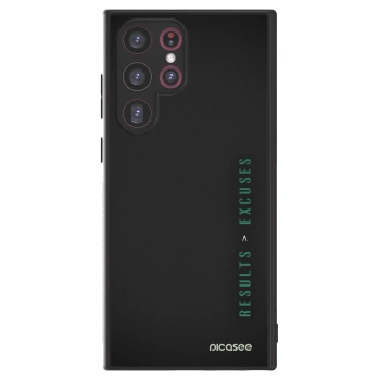 Picasee ULTIMATE CASE PowerShare za Samsung Galaxy S22 Ultra 5G - Results x Excuses