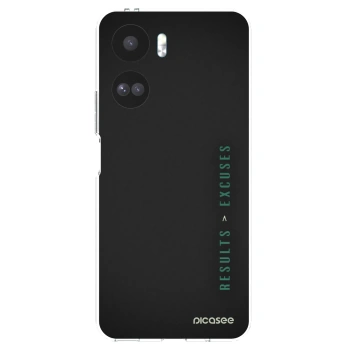 Picasee silikonska prozirna maskica za Honor 90 Lite 5G - Results x Excuses