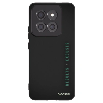 Picasee crna silikonska maskica za Xiaomi 14 Pro - Results x Excuses