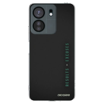 Picasee silikonska prozirna maskica za Xiaomi Redmi 13C 4G - Results x Excuses
