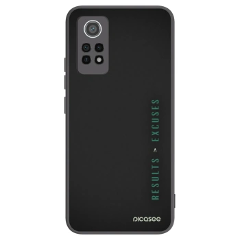 Picasee crna silikonska maskica za Xiaomi Redmi Note 12 Pro 4G - Results x Excuses