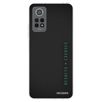 Picasee silikonska prozirna maskica za Xiaomi Redmi Note 12 Pro 4G - Results x Excuses