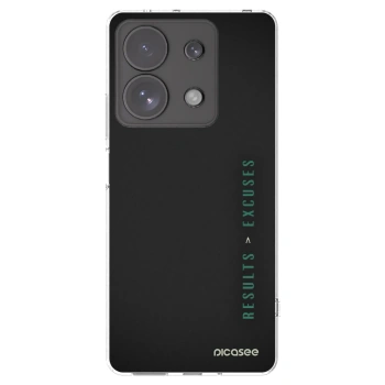 Picasee silikonska prozirna maskica za Xiaomi Redmi Note 13 Pro 4G - Results x Excuses