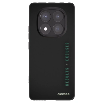 Picasee crna silikonska maskica za Xiaomi Redmi Note 14 Pro+ 5G - Results x Excuses