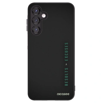 Picasee crna silikonska maskica za Samsung Galaxy A16 5G - Results x Excuses