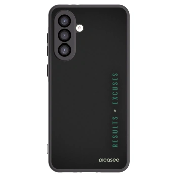 Picasee crna silikonska maskica za Samsung Galaxy A26 5G A266B - Results x Excuses