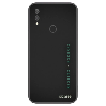 Picasee crna silikonska maskica za Xiaomi Redmi Note 7 - Results x Excuses